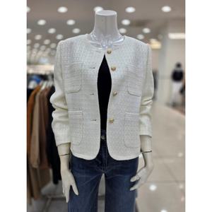 [더아이잗]포켓 버튼 트위드 자켓 IR9M0JK751600