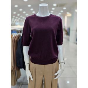 [더아이잗]하프 슬리브 메탈 포인트 풀오버 니트 IR9M1PO841850