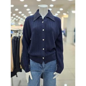 [더아이잗]데님 칼라 니트 가디건 IR9M1CD821470