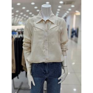 [더아이잗]슬리브리스 레이어드 셔츠 IR8A0BL041