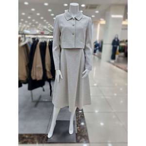 [더아이잗]버튼 장식 재킷 A라인 원피스 IR9M0OP701BE20