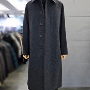 [바쏘]남성 차콜 울 캐시미어 발마칸 롱 코트 WSAFZ4CJ21A