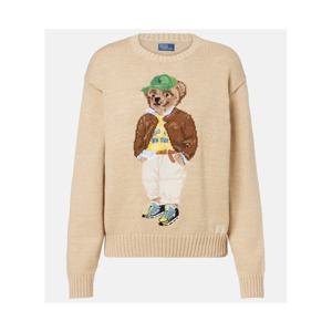 폴로 랄프로렌 Polo Bear 인타르시아 코튼 스웨터 P01073851