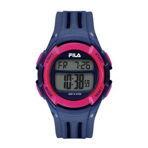 휠라 38-048-105 남녀공용 우레탄 전자 손목 시계