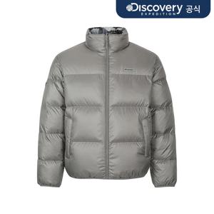 유니 반슬리 리버시블 다운 숏패딩 (Ptn.Grey)