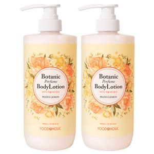 (1+ 1)푸드어홀릭 보타닉 퍼퓸 바디로션 피오니 레몬 800ml/향이좋은 대용량 바디밀크