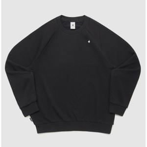 르꼬끄 공용 에센셜 레귤러 맨투맨 B1 QQ323LFS91 BLK IVY WMG