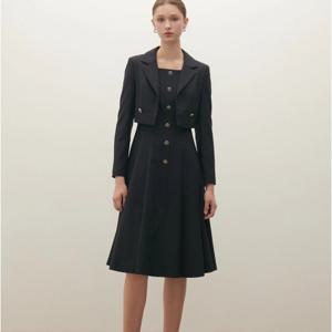 [샤틴]카라쟈켓 앙상블 원피스 S254B602A25