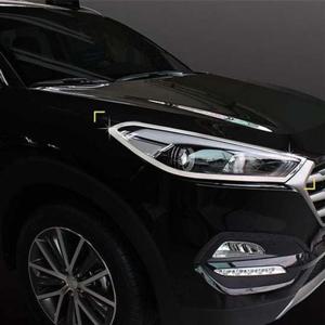 올뉴투싼리어램프몰딩 올뉴투싼 헤드라이트 크롬 몰딩 헤드램프 커버