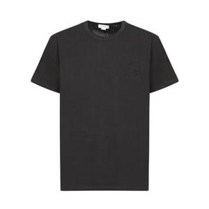 24FW 알렉산더 맥퀸 쇼트 sleeves tone on tone 로고 crew 넥  792219QXAAF1000 TP565460372