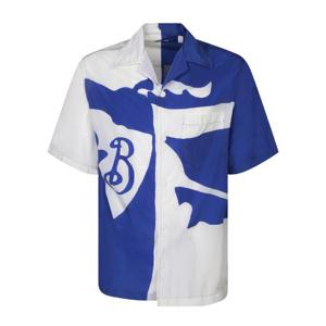 24FW Burberry 쇼트 sleeves  셔츠 model with front button closure  Applied chest pocket  8090011B7647 TP565347470