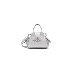 비비안웨스트우드 토트백 실버 미니 야스민 핸드백 252314F046025