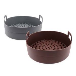 파미레 실리콘 에어프라이어 용기(대) 전자렌지용기