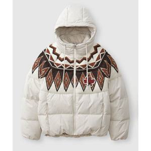 [지프]여전용 스노우 노르딕 니트 다운 점퍼 JQ4JPF406