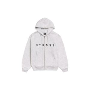 스투시 렌즈 후드 집업 애쉬 헤더 1975171