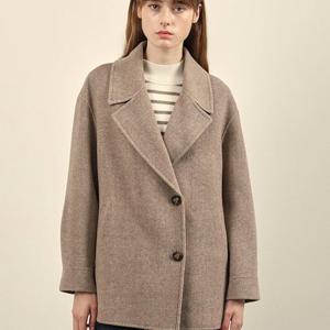 [올리비아로렌]MARIO핸드메이드 하프코트VOCEA4W9441