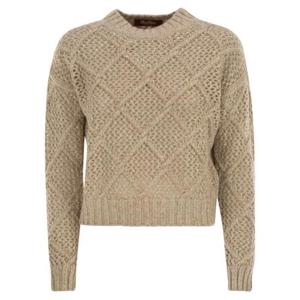 26 SS 막스마라 스튜디오 Ellade 엘라드 크루넥 스웨터 베이지 2526366052600