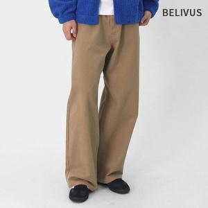 빌리버스 남성 데일리 심플 베이직 팬츠 기본템 코튼 와이드 솔리드 바지 BRAP020