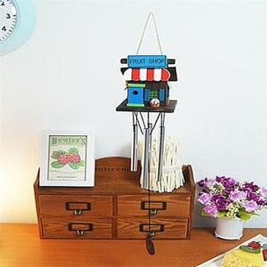 풍경 현관에 달아요 플라잉 하우스 모빌