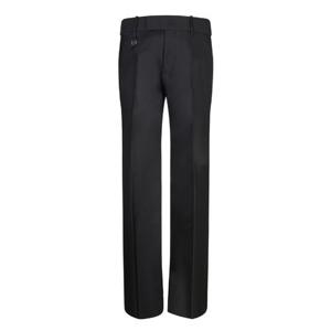 24SS Burberry Elegant 블랙 fabric trousers featuring a regular 컷 with a micro 로고 detail on the front 벨트 loop  8088592A1189 TP565468487