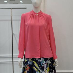 [미니멈]턱셔링 하프넥 블라우스 (MYAAWB1100PK)_IC