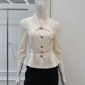 [미니멈]페플럼 자켓 (MYAAWJ2450CR)_IC