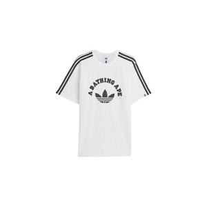Adidas아디다스 x 베이프 티셔츠 화이트   KR 사이즈 JN7120