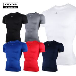 카시야 프로그레스 기능성 언더레이어 울트라핏 솔리드 반팔 _V