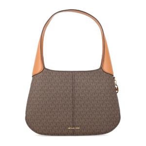 마이클코어스 로고 패턴 지퍼 숄더백 30R6G0XL3B 252BRN ACORN