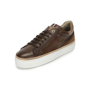 [에스티듀퐁 슈즈][듀퐁슈즈] PE4SMC1SN449PBR 브라운 파티나 시그니처 스니커즈