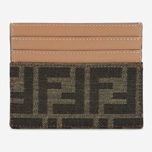 펜디 주카 자카드 플랫 카드지갑 8M0445A98P F0A6E