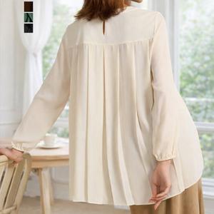 [빠른배송][페이릿] 스타일링 모던 플리츠 타이 블라우스 4종택1