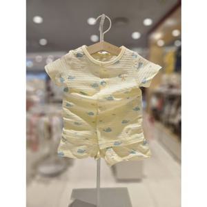 블루독베이비[hu] 26SS여름신상 YE)큐티고래내의 46370-054-13 유아내의 반팔내의 내복 실내복 출산선물