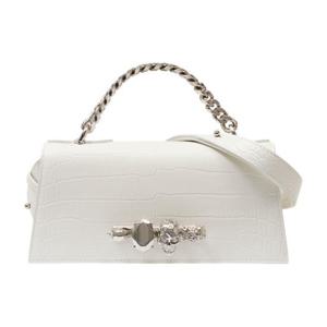 알렉산더 맥퀸 크로스백 8661381HBT29013 white