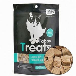 고양이간식캔 고양이 간식 트릿 동결 건조 영양식 오리 50g