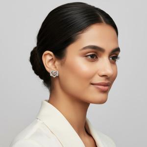 판도라 292667C01 모먼트 스파클링 인피니티 하트 실버 귀걸이