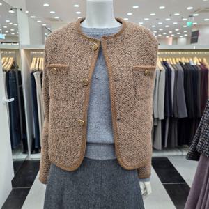 [KL]KWJKPL2001 라운드바이어스트위드자켓