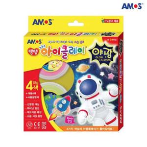 [푸른솔]아모스 탱탱 아이클레이 야광 (야레이 4색) (11297712A)