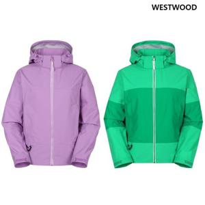 [웨스트우드] 여성 프리미엄 3L 방수 바람막이 자켓 (2컬러) WO1WTJW204