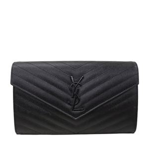 [생 로랑]377828BOW081000(카산드라 클래식 체인 지갑백)