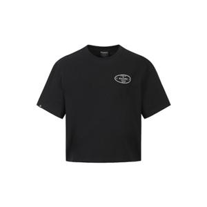 디스커버리 26S S 여름여성스탬프세미오버핏반팔티셔츠[DWRS99063BKS]