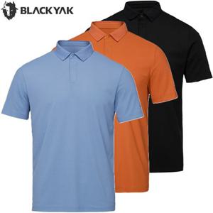 블랙야크 남성 여름 등산 냉감 반팔티셔츠 에어로프레쉬K 피케 카라 반팔티1 1BYKTMV011