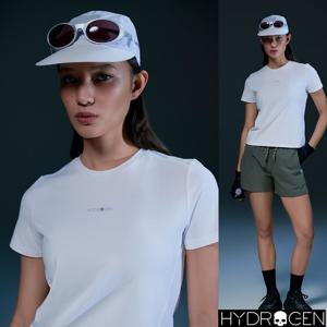 [하이드로겐] 세일 25년 여름 스포츠 기능성 반팔 티셔츠 H21E2TR130 WH