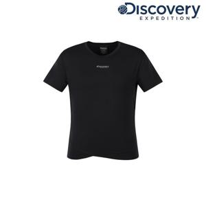 [디스커버리] 여성 셔링 반팔티셔츠 DWRS9T063-BKS