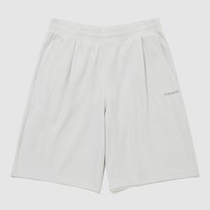 [르꼬끄] 남성 와플 루즈핏 5부 숏팬츠 QR121LHP21 WHITE GREY