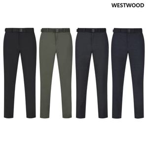 [웨스트우드] 남성 에센셜 노턱 기본 팬츠 (4컬러) WQ1MTPL501