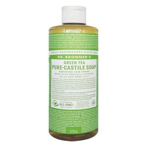 닥터브로너스 퓨어 캐스틸 솝 그린티, 475ml, 1개(SH)