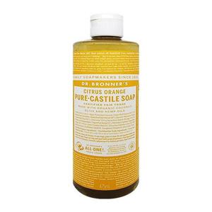닥터브로너스 퓨어 캐스틸 솝 시트러스오렌지, 475ml, 1개(SH)