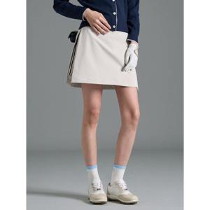빈폴골프 여성 사이드 테이프 스커트 반바지 - 베이지 (BJ6325A10A)