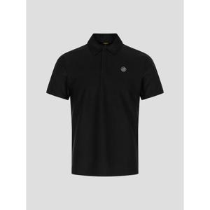 빈폴골프 [B_under] 남성 입체 패턴 반소매 칼라티 - 블랙 (BJ6342M175)